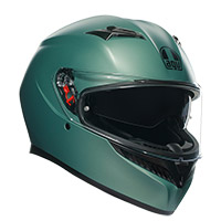 Casque AGV K3 E2206 Mono Salvia vert mat