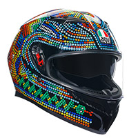 Agv K3 E2206 Rossi Winter Test 2018 Helmet