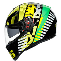 Agv K-3 Sv Tribe 46 Helmet Yellow - 3