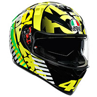 Casco Agv K-3 Sv Tribe 46 giallo