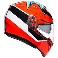 Agv K-3 Sv Attack helm rot - 2