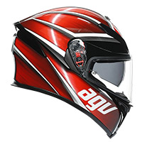 Casco Agv K5 S Tempest Nero Rosso - 2