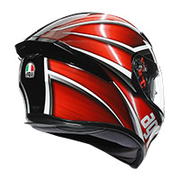 Casco Agv K5 S Tempest Nero Rosso - 4