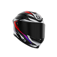 Agv K6 S E2206 Hyperlayer Helmet Grey Red Matt