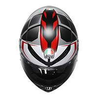 Agv K6 S E2206 Karve Helmet White Red Matt - 3