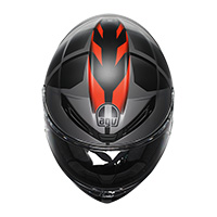 AGV K6 S E2206 Karve Helm grau rot matt - 3