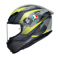 Agv K6 S E2206 Excite Helmet Camo Matt Yellow - 3