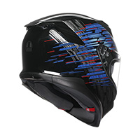 AGV K7 E2206 Genisys Helm schwarz blau grau - 3