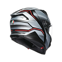 Agv K7 E2206 Jaeger Helmet Black Silver - 3