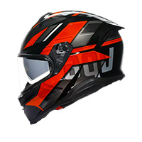 AGV K7 E2206 トーラックス ヘルメット ブラック レッド - img 2