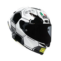 Casco Agv Pista Gp Rr E2206 Rossi Catalunya 2008