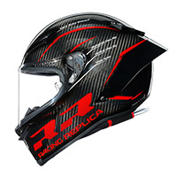 Casco Agv Pista Gp Rr E2206 Perfomance Rosso