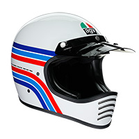 AGV X101 Dakar 87 Helm rot blau