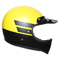 Agv X101 Dust Helmet Yellow Black