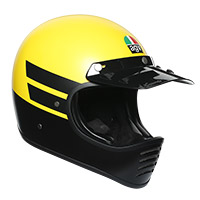 Agv X101 Dust Helmet Yellow Black