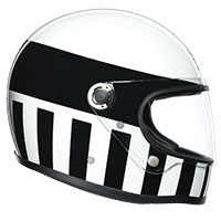 Casque AGV X3000 Invictus blanc noir - 3