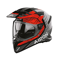 Casco Airoh Badx-x Cube Rosso