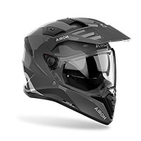 Airoh Bandit Color Helmet Dark Grey Glossy