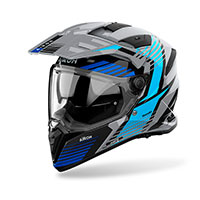 Casco Airoh Bandit Spicy Blu Lucido