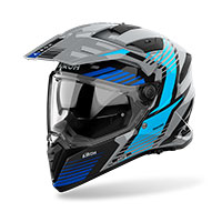 Casco Airoh Bandit Spicy azul brillante