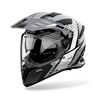 Casque Airoh Bandit Spicy rouge brillant
