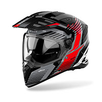 Casco Airoh Bandit Spicy Rosso Lucido