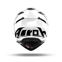 Casque Airoh Bandit Color blanc - 3