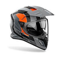 Casco Airoh Bandit Horn naranja opaco - img 2