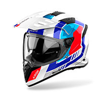 Casco Airoh Bandit Horn Bianco Lucido