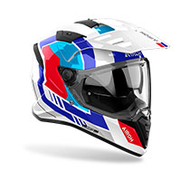 Casco Airoh Bandit Horn blanco brillant - img 2