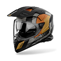 Casco Airoh Bandit Horn Oro Opaco