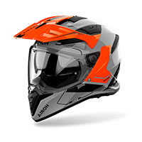 Casco Airoh Bandit Tune Arancio Lucido