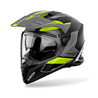 Casco Airoh Bandit Tune Giallo Opaco
