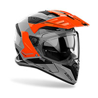 Casco Airoh Bandit Tune naranja brillante - img 2