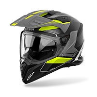 Casco Airoh Bandit Tune amarillo opaco