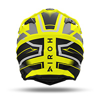 Casco Airoh Commander 2 Mavick amarillo opaco - 3