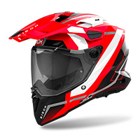 Casco Airoh Commander 2 Mavick rojo