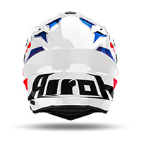 Casco Airoh Commander 2 Revival azul rojo - 3