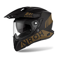 Casco Airoh ON-OFF Commander Gold opaco