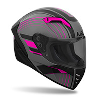 Airoh Connor Achieve Helmet Pink Matt Lady