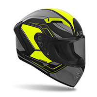 Casque Airoh Connor Dunk jaune mat - 2