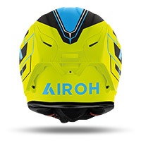 Airoh Gp 550 S Challenge Helmet Blue Yellow Matt - 3