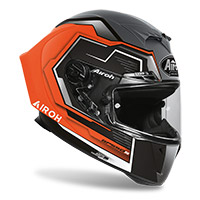 Casco Airoh Gp 550 S Rush Arancio Fluo Opaco