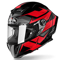 Casco Airoh Gp 550 S Wander Rosso Opaco