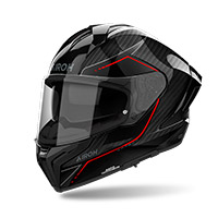 Casco Airoh Matryx Carbon Stylish Lucido