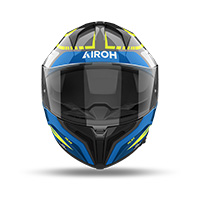 Casco Airoh Matryx Rider azul brillo - 3