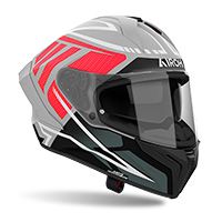 Casco Airoh Matryx Rider Rosso Opaco - img 2