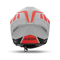 Casque Airoh Matryx Rider rouge mat - 3