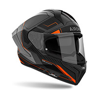 Casco Airoh Matryx Rocket Arancio Opaco - img 2