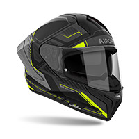 Casco Airoh Matryx Rocket Giallo Opaco - img 2